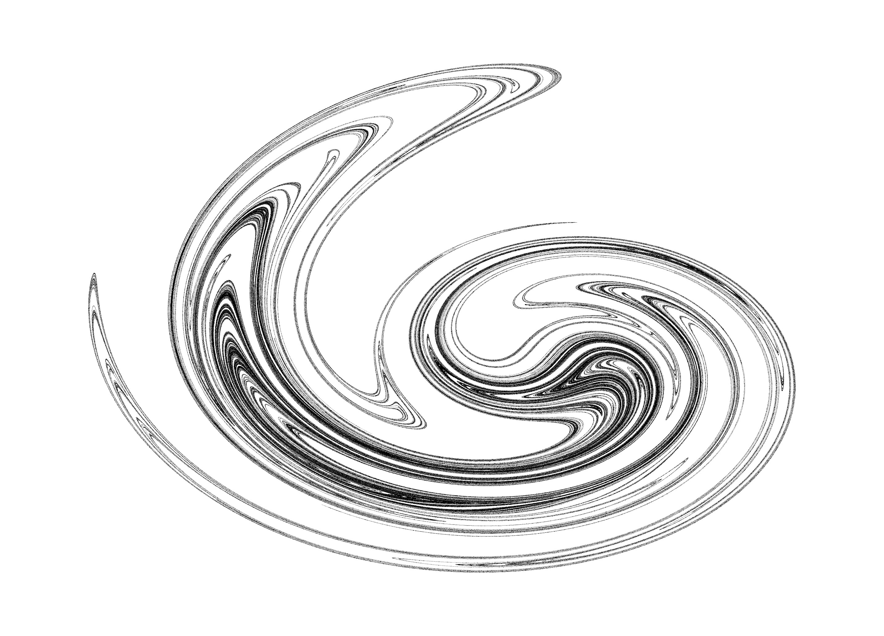 Ikeda attractor